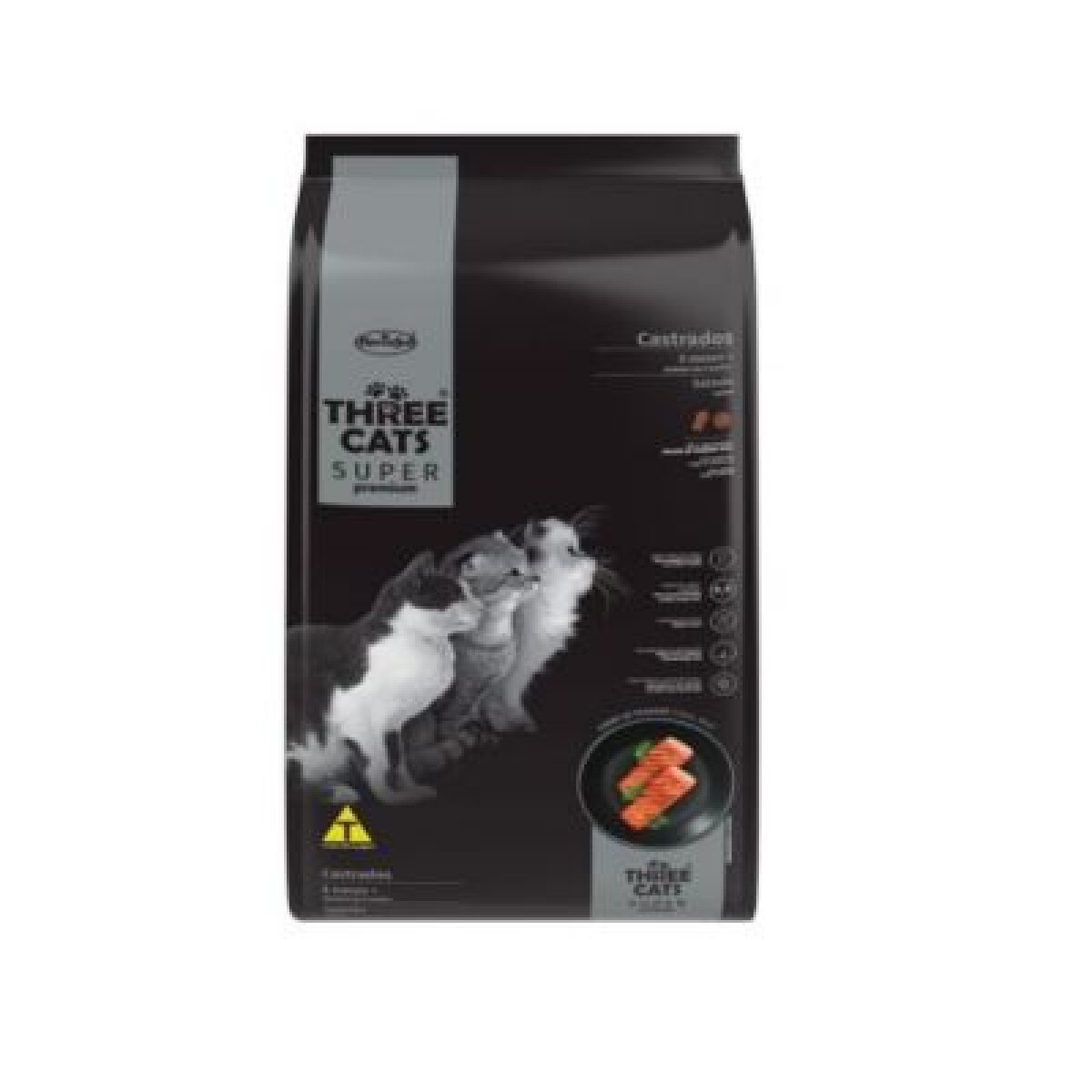 THREE CATS SUPER PREMIUM CASTRADO 15 KG 