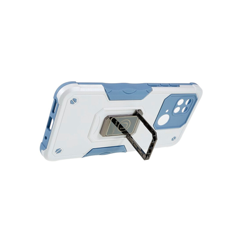 Protector reforzado Xiaomi Redmi 10C con soporte color blanco Protector Reforzado Xiaomi Redmi 10c Con Soporte Color Blanco