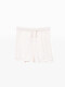SHORT FLORA OFF WHITE