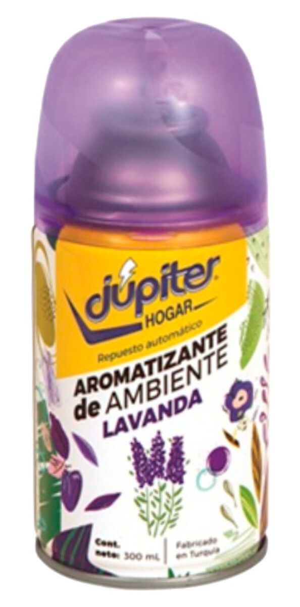 DESODORANTE ambiente JUPITER AUTOMATICO LAVANDA REPUESTO 300 CC 