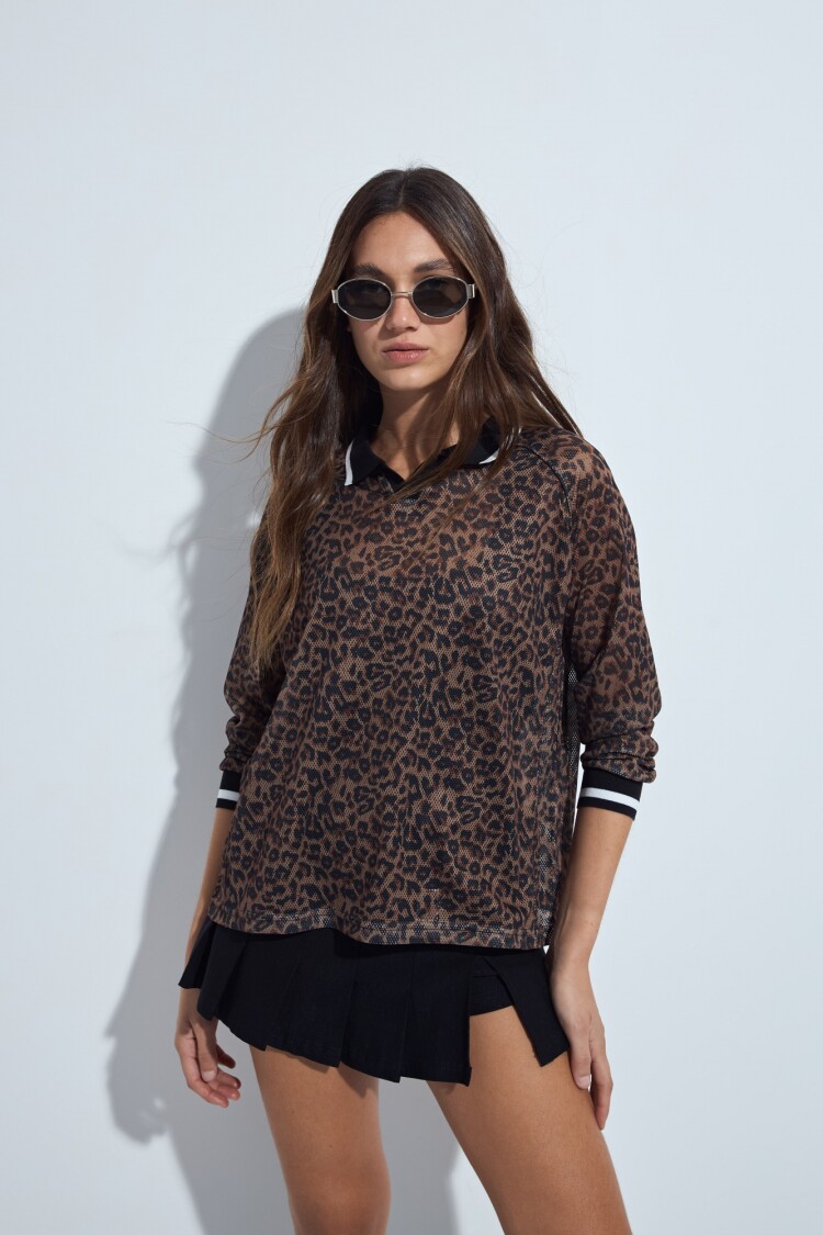 REMERA LISANDRA Animal Print