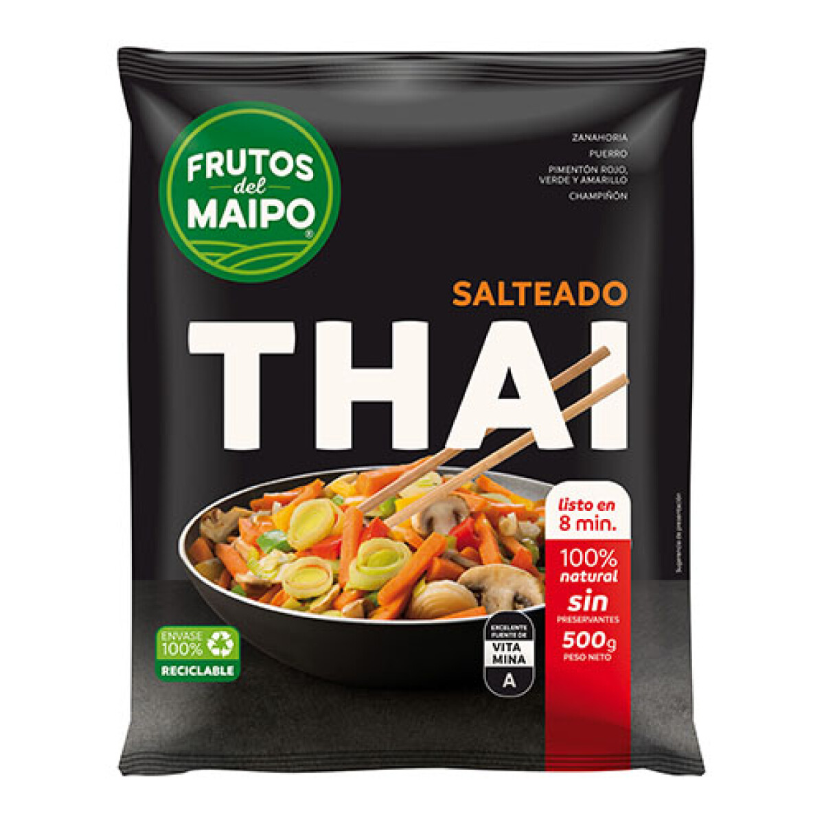 Salteado Thai Wok Frutos Maipo - 500 grs 