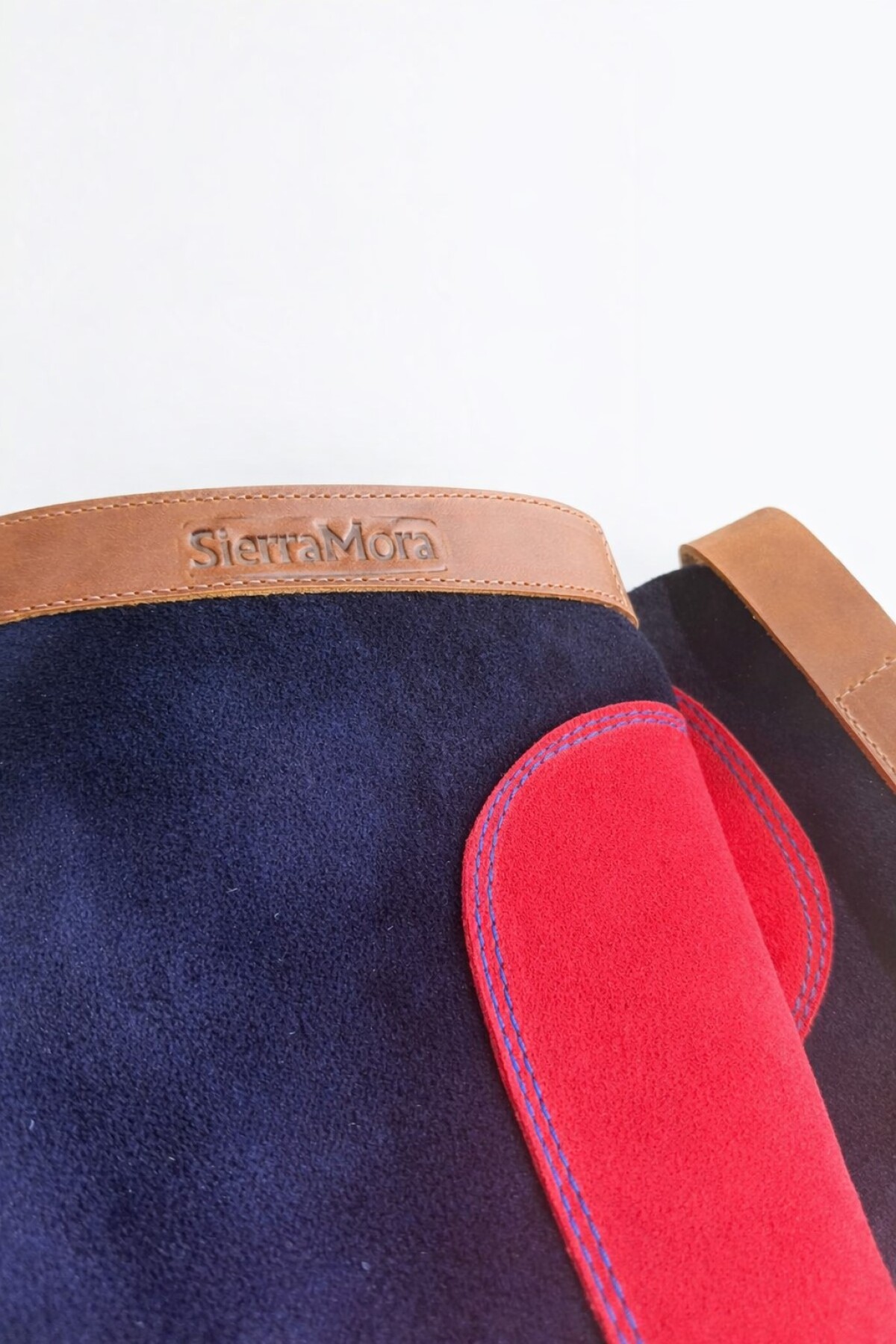 Polainas Combinadas Azul Marino / Coral