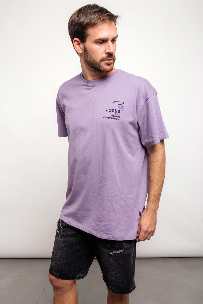 Remera Omar - Violeta 