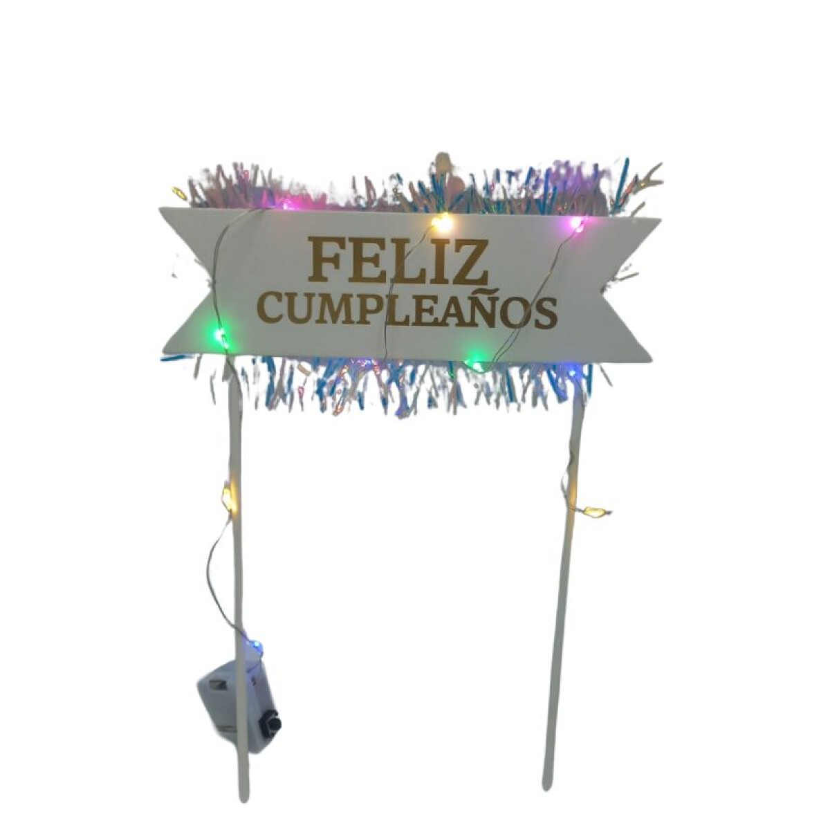 Topping Feliz Cumpleaños con Luz 