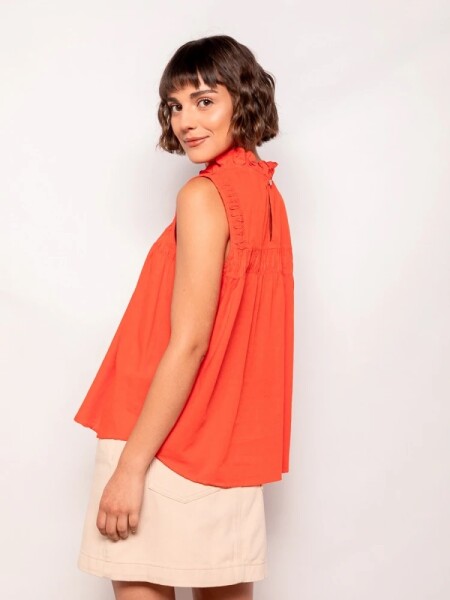 BLUSA ALLIE MUNDAKA ROJO