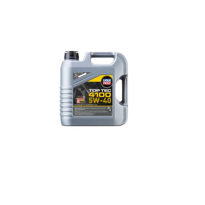 ACEITE 5W40 LIQUI MOLY TOP TEC 4100 4 TLS Aceite 5w40 Liqui Moly Top Tec 4100 4 Tls