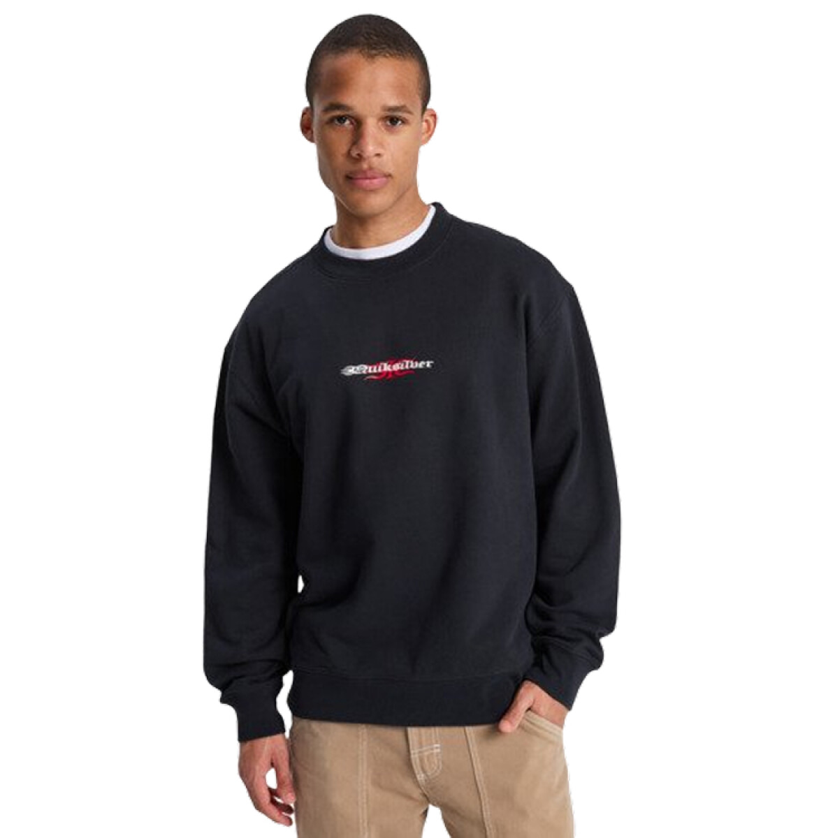 Buzo Quiksilver Mercury Trident - Negro 