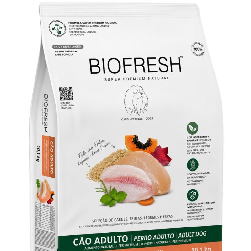BIOFRESH PERRO ADULTO RAZA PEQUEÑA 3 KG