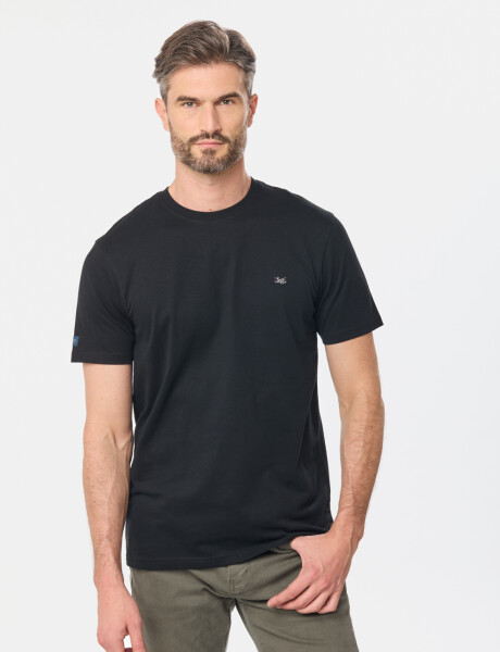 REMERA LISA Negro