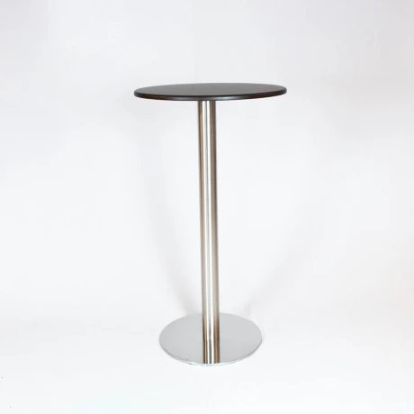 Mesa Acero Alta 60cm de Diámetro
