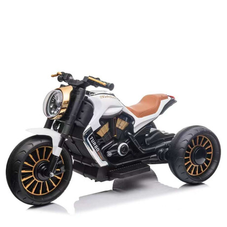 Moto Trueno A Bateria 12V Con Luces Y Sonido Bebesit Blanca