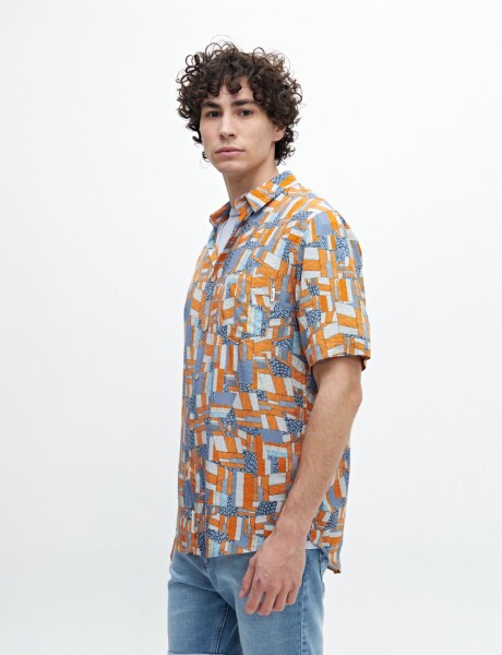 Camisa Penn Geometrico