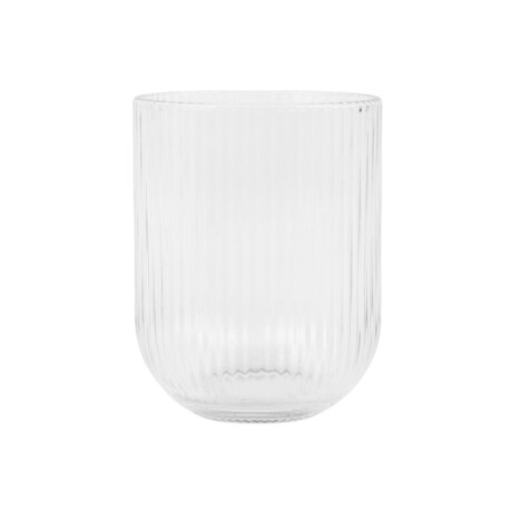 Set de vasos de vidrio labrado 6 unidades 250ml Set de vasos de vidrio labrado 6 unidades 250ml