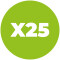 VOODOO JUICE PLUS ADVANCED NUTRIENTS (PACK X25 UN.)