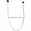 COLGANTE LED CURVO 13W 3000K DIM NEGRO COLGANTE LED CURVO 13W 3000K DIM NEGRO