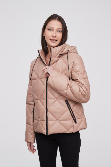 Campera Tewas Beige Oscuro