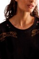 CAMISETA HORSIN AROUND Negro
