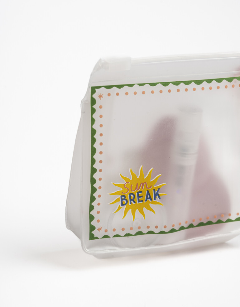 Artículos de higiene personal Herramientas faciales Set De Mini Contenedores De Skincare - Rosa Piel