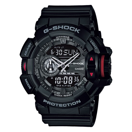 Reloj CASIO G-SHOCK GA400-1BDR en Resina Negro Esfera 49mm 0