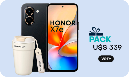 ¡Honor X7e con regalo!