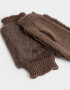 Guantes Varios Romántico Guantes Peluchito - Marron Chocolate