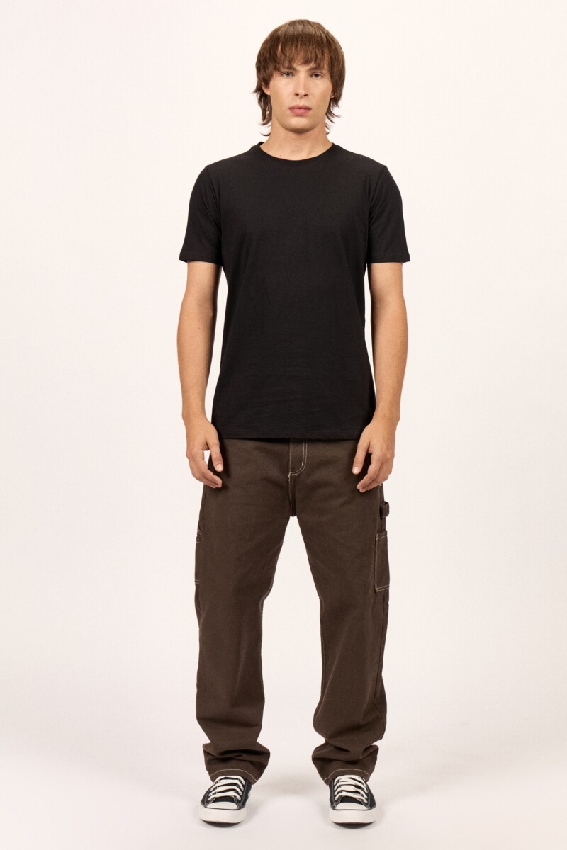 REMERA FUNDAMENTAL NEUTRAL TEE J-negro