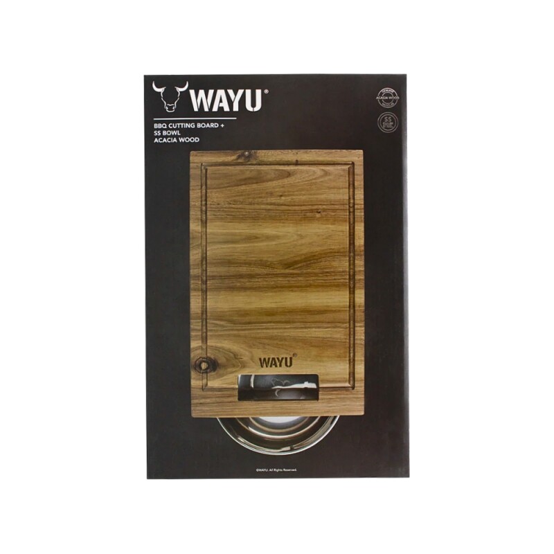 Wayu Tabla Madera Bowl Acero Wayu Tabla Madera Bowl Acero