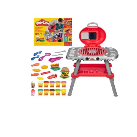Set De Masas Play Doh La Parrillada - Churrasquera Divertida 001
