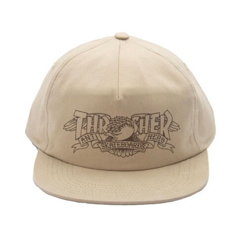 Gorro Mag Banner Thrasher - Beige Gorro Mag Banner Thrasher - Beige