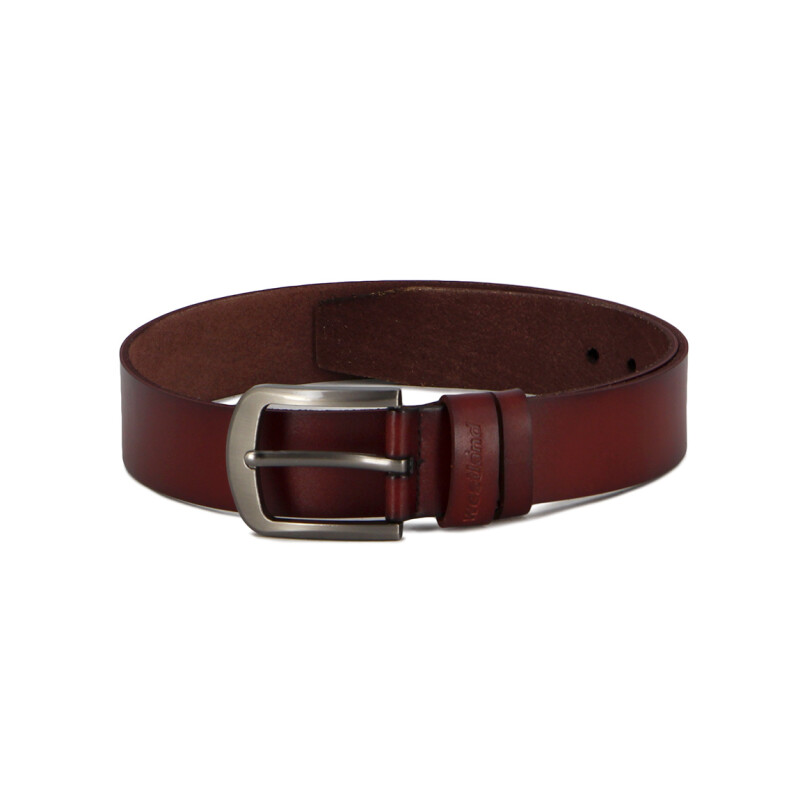 Westland Cinto De Cuero Hombre Bordo