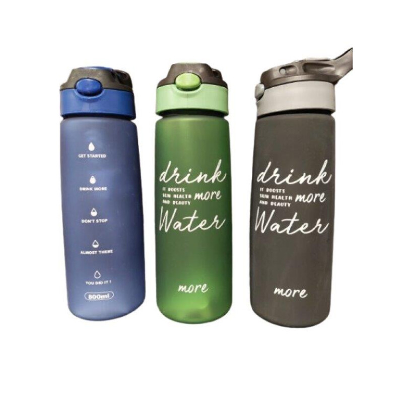 Botella Plastico Drink More Water de Unisex - WDF12 S/color