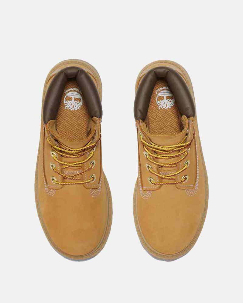 Botas Timberland Premium 6 Inch Waterproof Junior Wheat