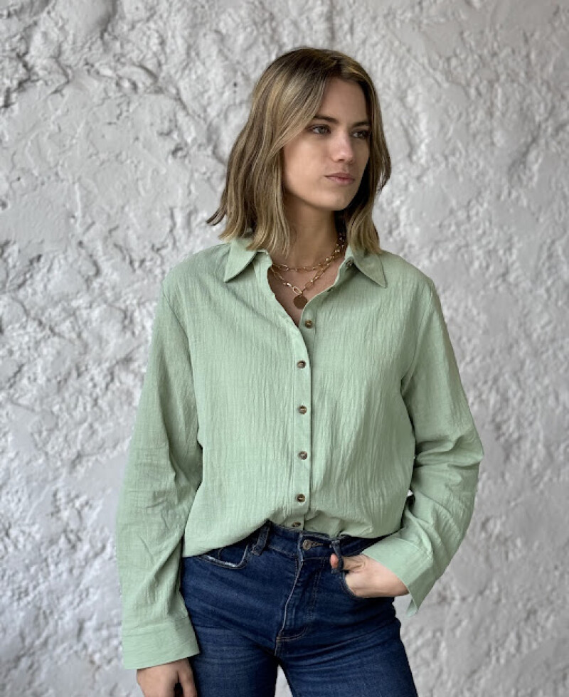 Camisa Rocio verde