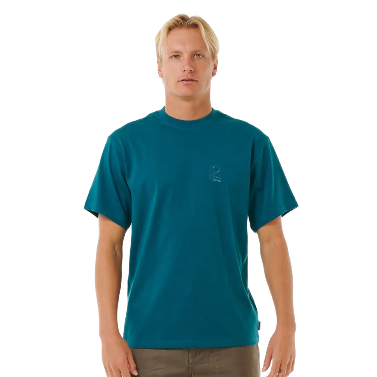 Remera Rip Curl Search Embroidery Tee - Verde 