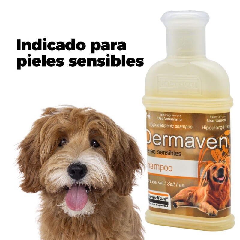 DERMAVEN SHAMPOO CON AVENA LIBRE DE SAL PARA PIELES SENSIBLES DERMAVEN SHAMPOO CON AVENA LIBRE DE SAL PARA PIELES SENSIBLES