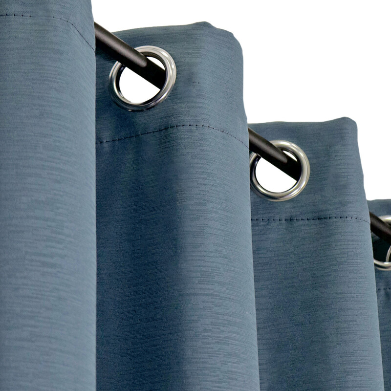CORTINA ANTISOLAR CLARISE AZUL 137X229CM Unica