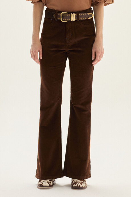 Pantalon Amaretto Marron