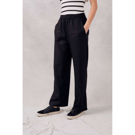 Pantalon Lino Negro