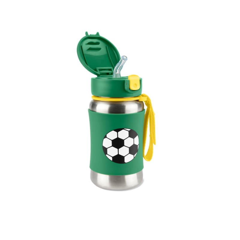 Botella infantil de acero inoxidable Fútbol