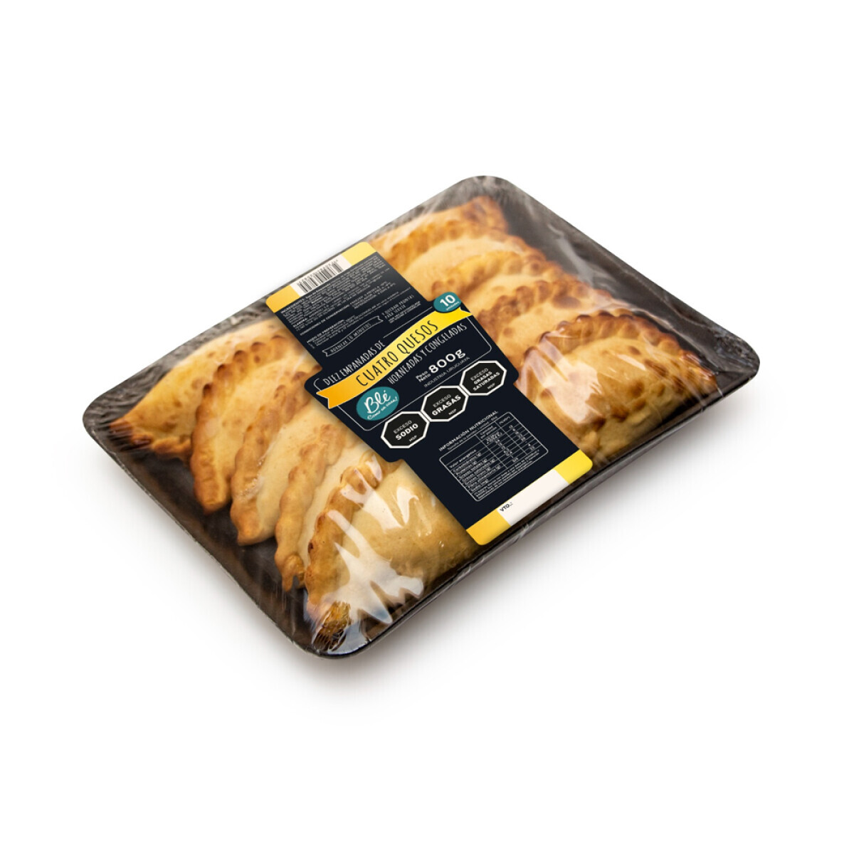 Empanadas Cuatro Quesos Blé - 10 uds. - 800 gr 