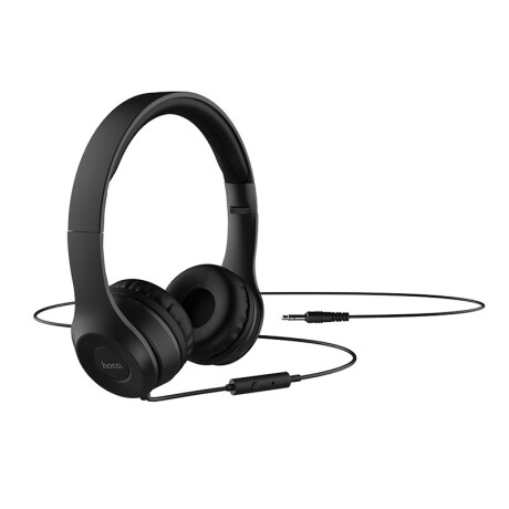 Auriculares Hoco W21 Mic 3.5MM Graceful Charm Negro Auriculares Hoco W21 Mic 3.5MM Graceful Charm Negro