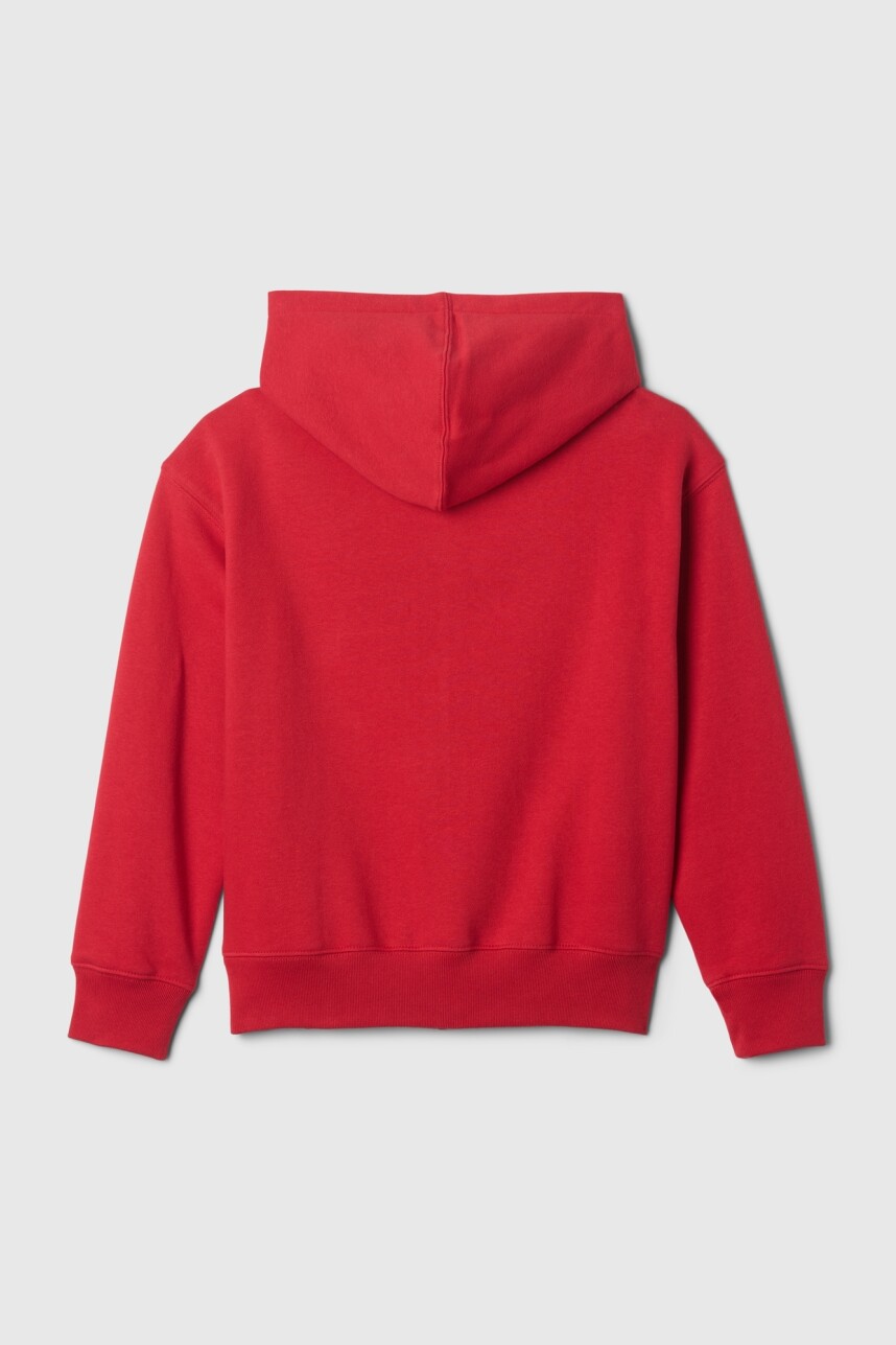 Canguro Con Cierre Logo Gap Niño Modern Red