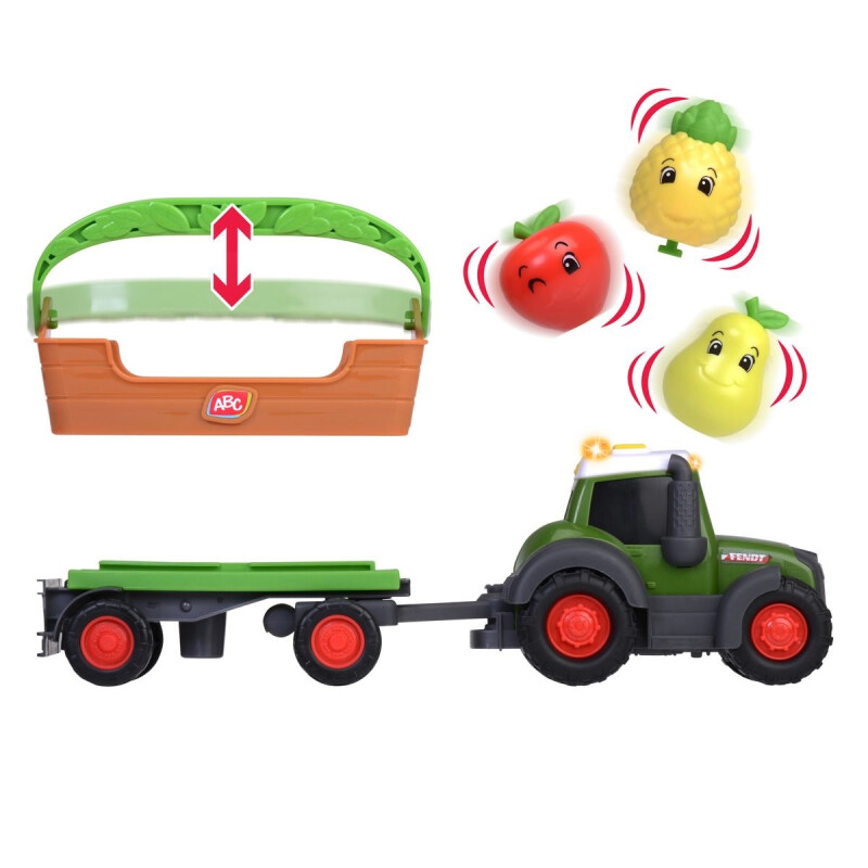 Tractor con Tráiler de ABC Freddy Fruit Tractor con Tráiler de ABC Freddy Fruit
