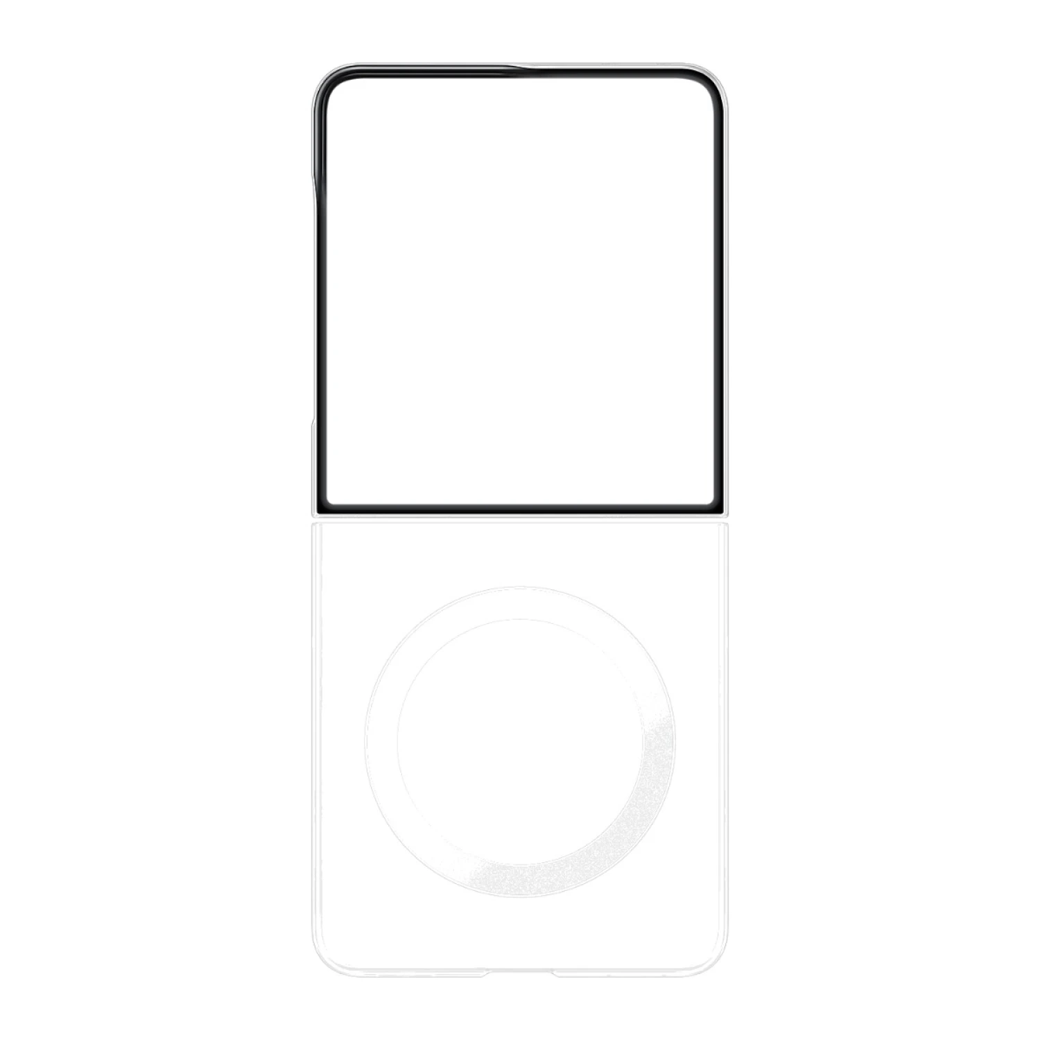 Funda Samsung Clear Magnet Transparente para Galaxy Z Flip8