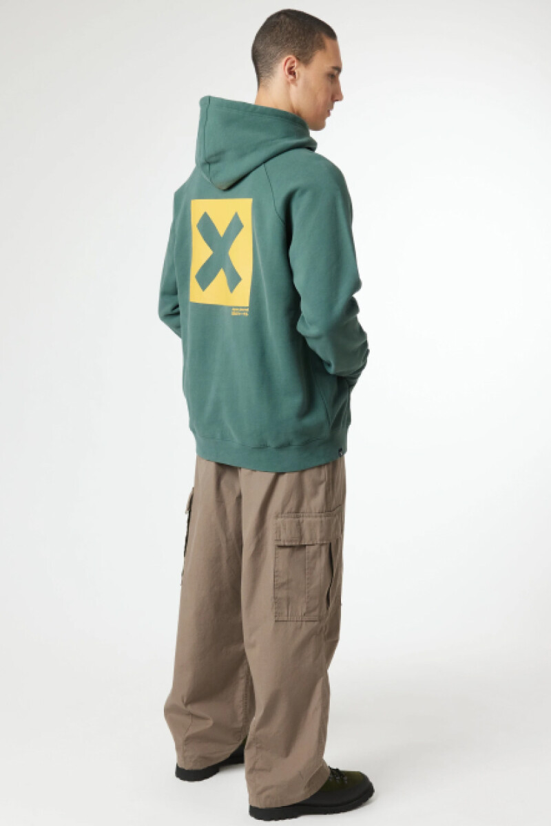 Hoodie Blue Banana - Nature Trecking Green