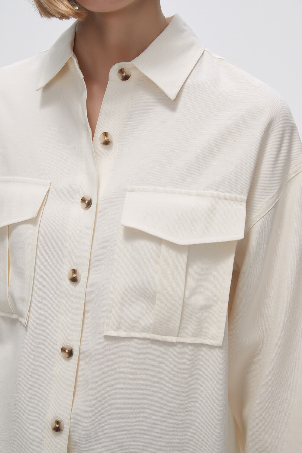 Camisa Tome Crudo / Natural