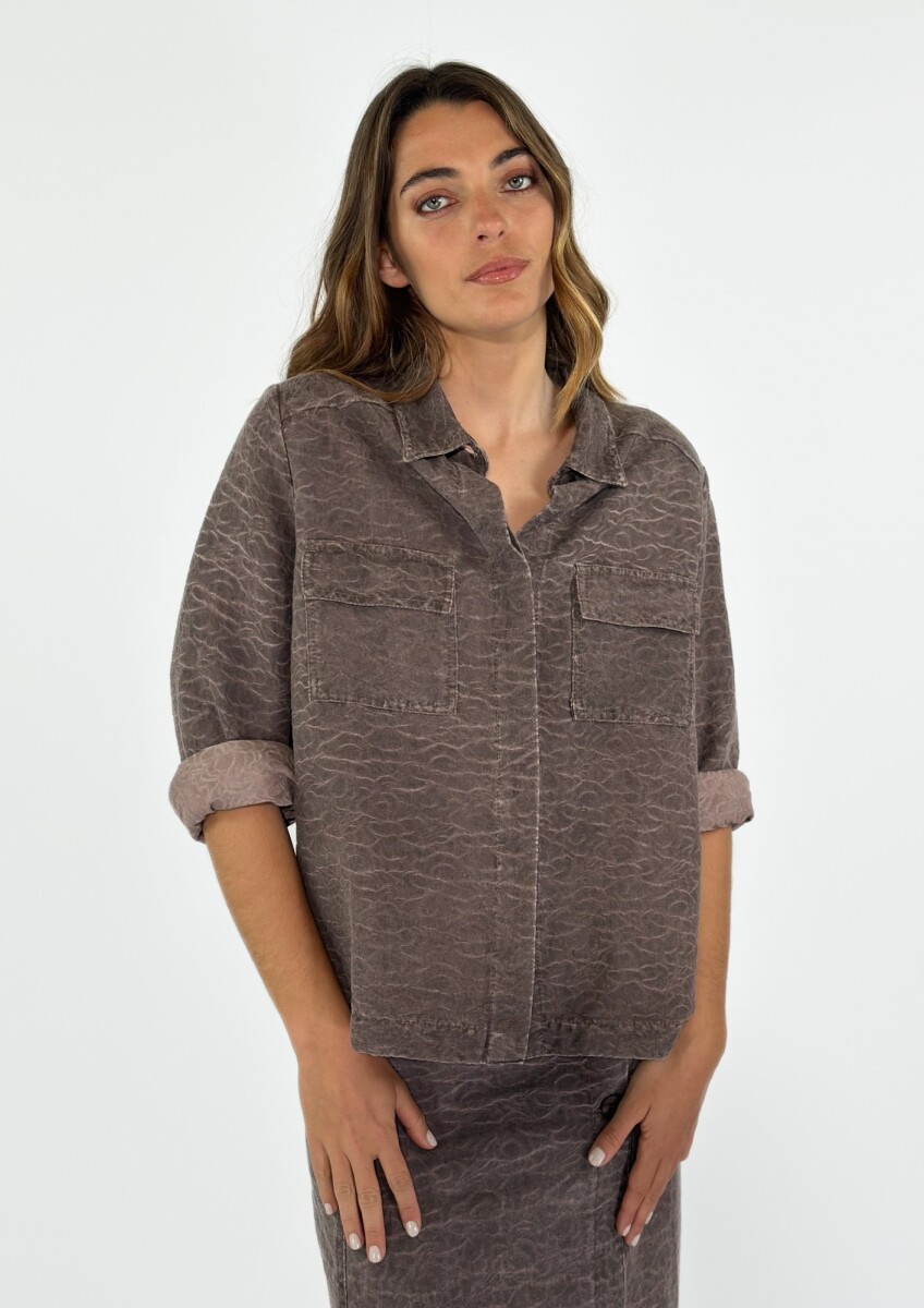 CHAQUETA PECANA - MARRON 
