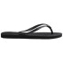 Ojotas Havaianas Slim Crystal Swarovski II Negro
