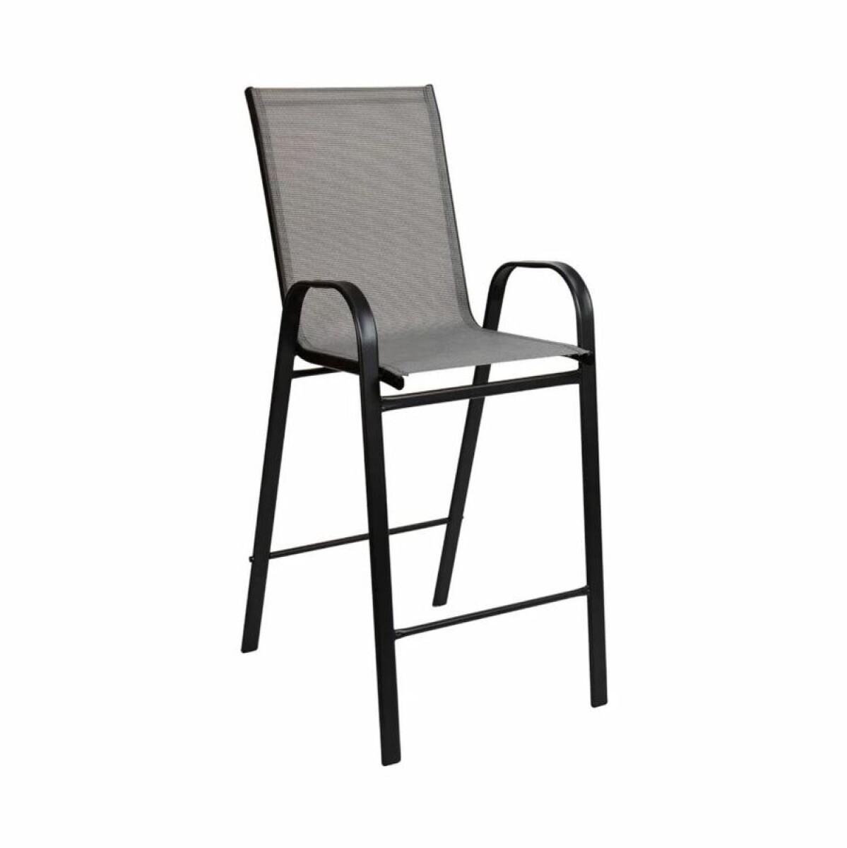 Banqueta De Jardín Textilina Gris 4646 